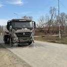 Самар ауданында көшелерді жуу науқаны басталды